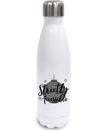 Hazlitt Institute Strictly Accessible White Water Bottle
