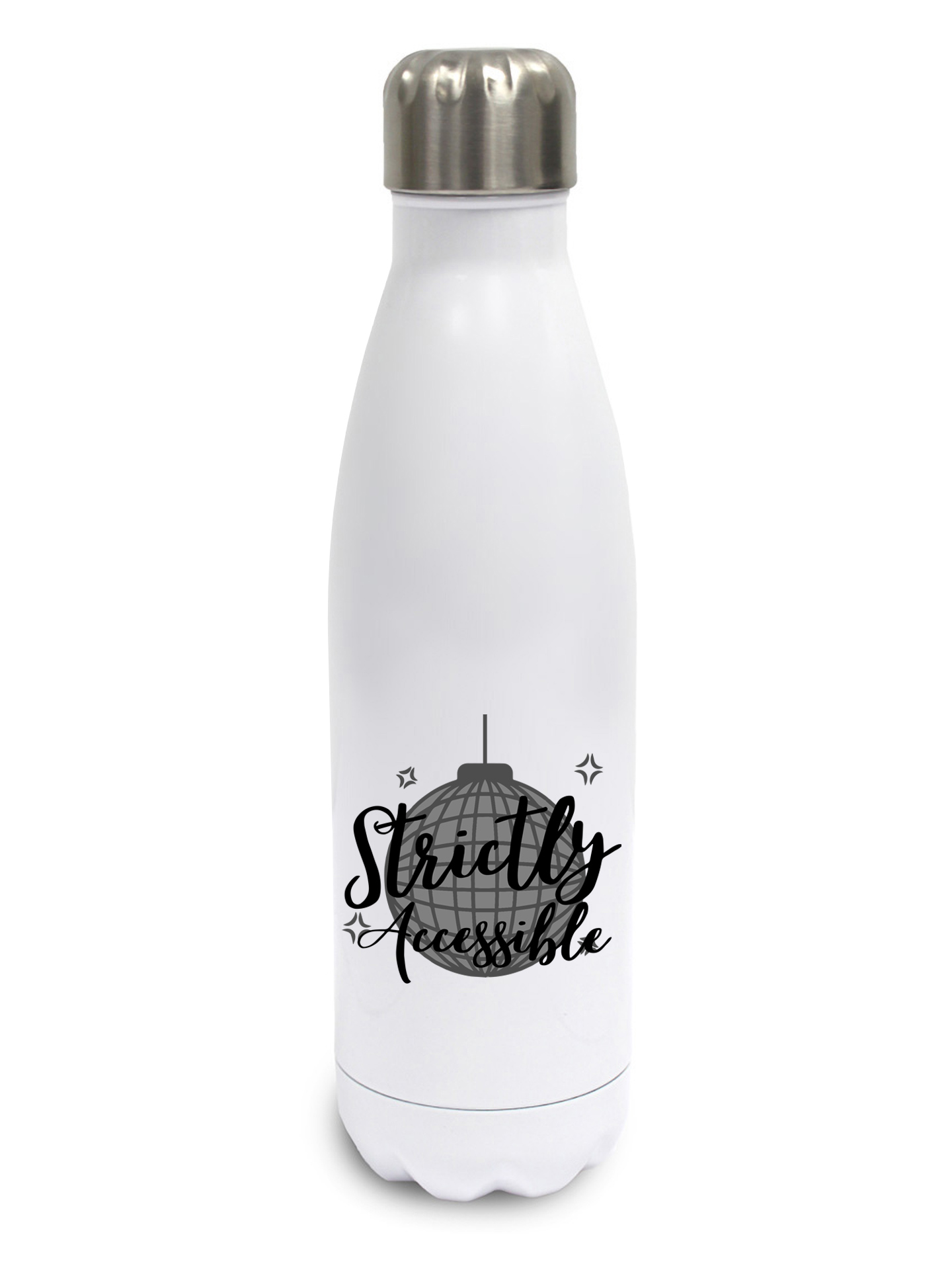 Hazlitt Institute Strictly Accessible White Water Bottle