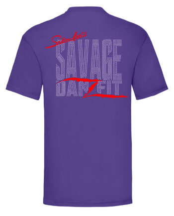 Savage Danzfit Multi Rhinestone Adult T-Shirt