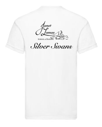 Janet Lomas School Of Dancing Silver Swans Coloured T-Shirt