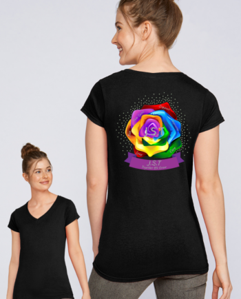 Team JST Ladies Fit V-Neck T-Shirt