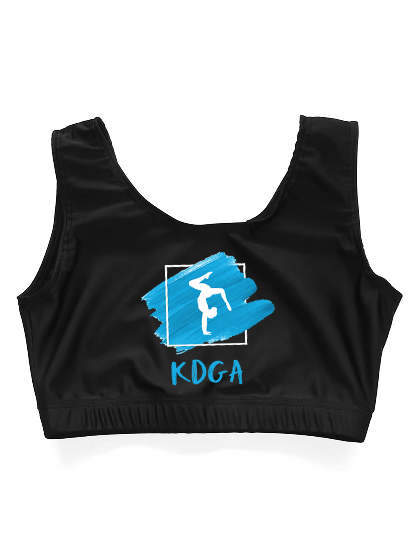 Kent Dance And Gymnastics Academy Lycra Crop Top