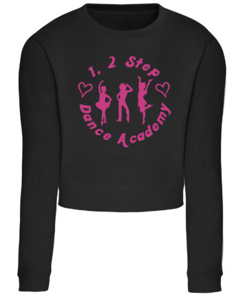 1,2 Step Dance Academy Cropped Sweatshirt