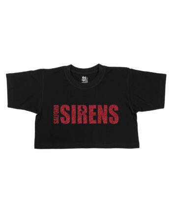 Salford Sirens Cheerleading Cropped T-Shirt