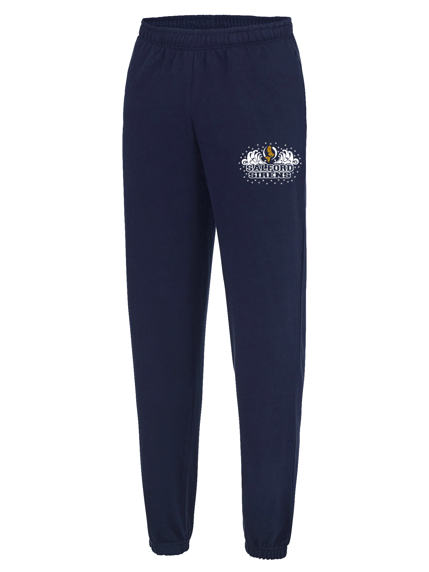Salford Sirens Cheerleading Rhinestone Cuffed Joggers