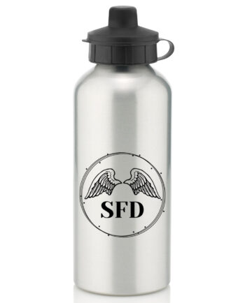 Street Flyers Dance Silver Aluminum Bottle