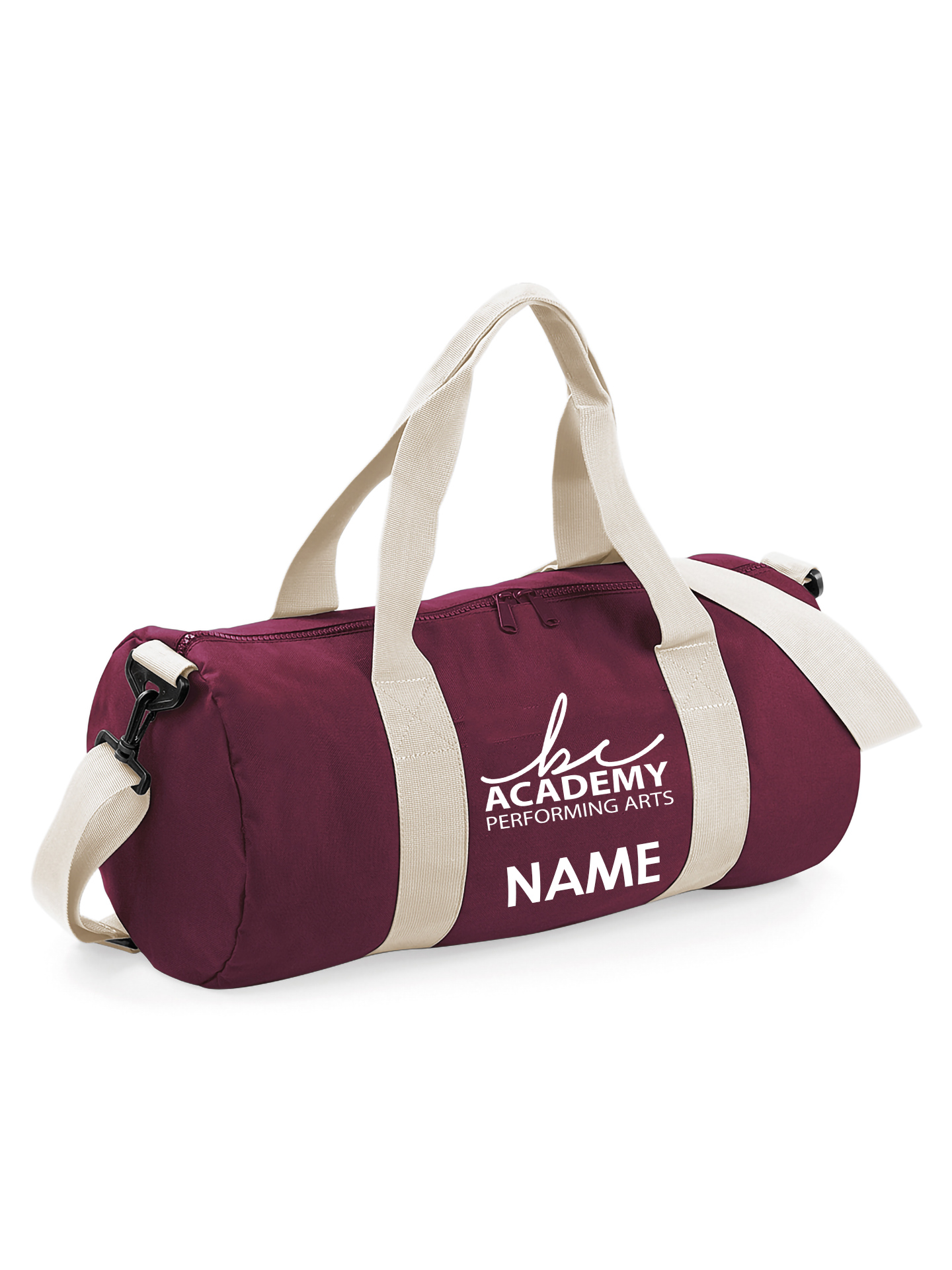 BC Academy Of Performing Arts Barrel Bag - Image 4