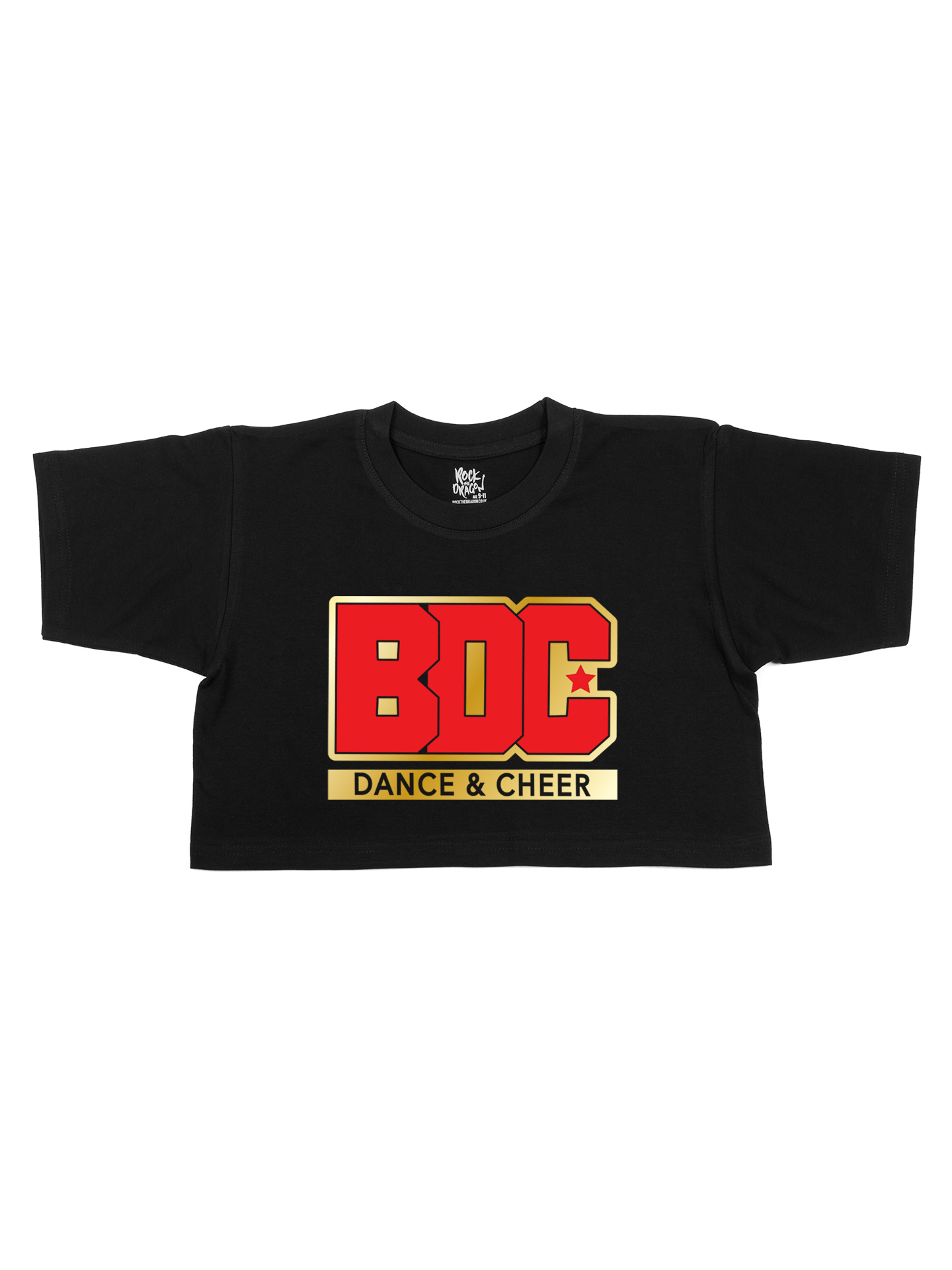 BDC Print Cropped T-Shirt