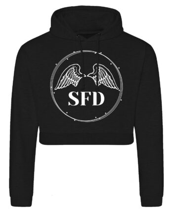 Street Flyers Dance Cropped Hoodie