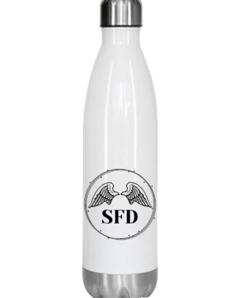 Street Flyers Dance Tall White Water Bottle