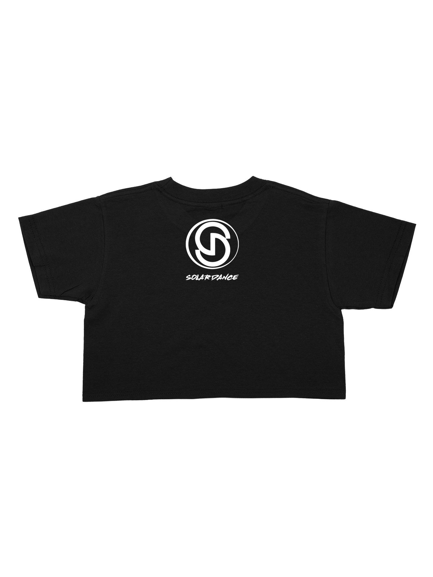 Solar Dance Rhinestone Crop T-Shirt - Image 4