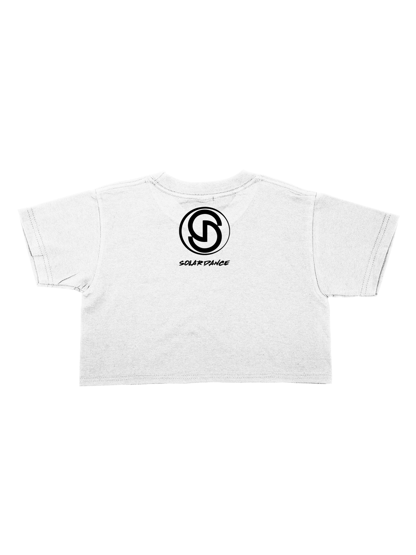 Solar Dance Rhinestone Crop T-Shirt - Image 2
