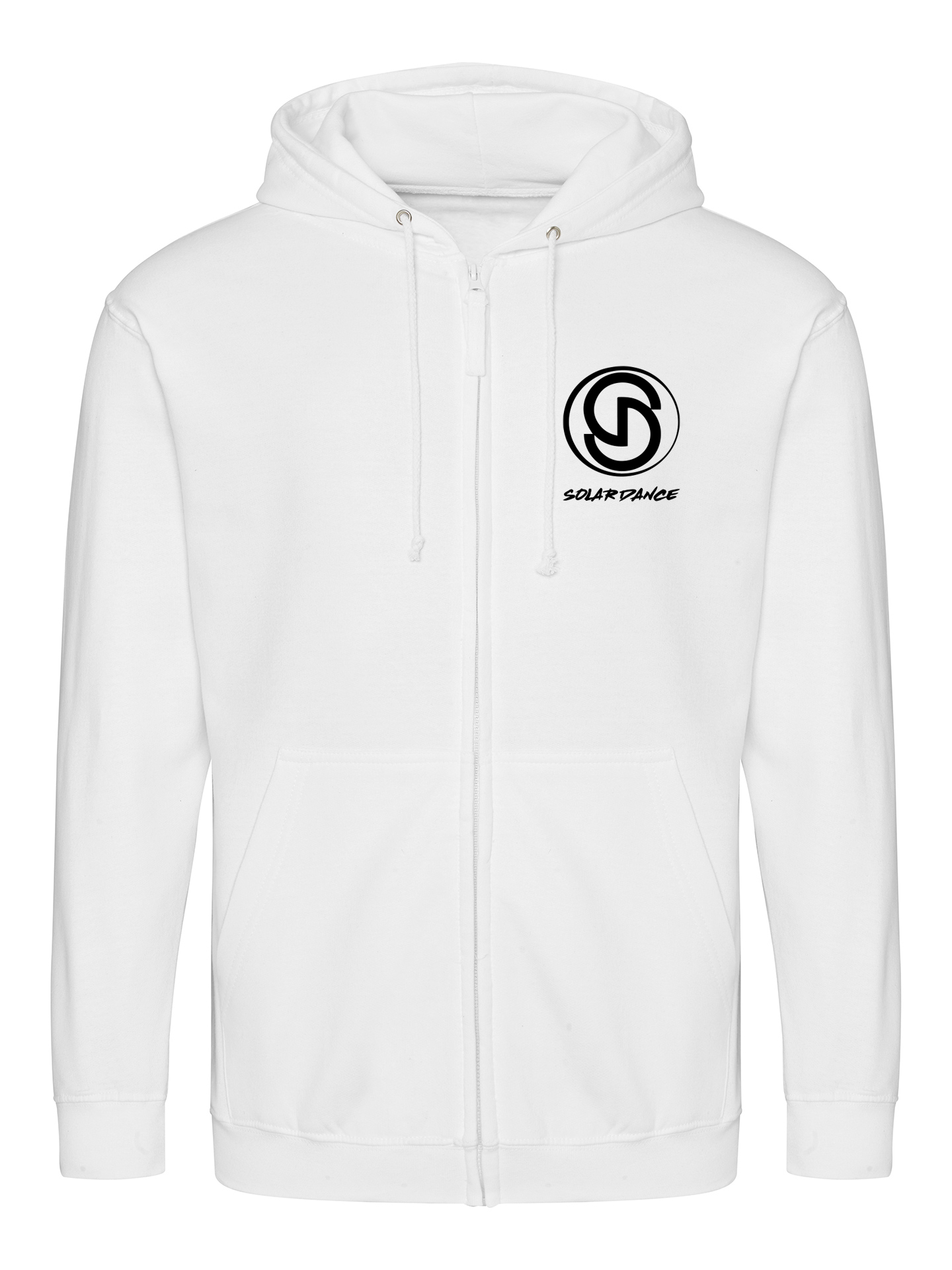 Solar Dance Rhinestone Zipped Hoodie - Image 4