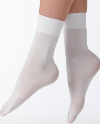 White Essential Ballet Socks