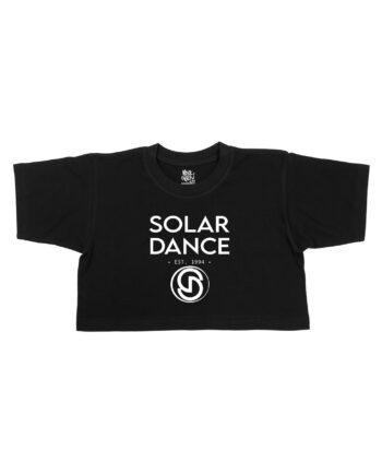 Solar Dance Print Crop T-Shirt