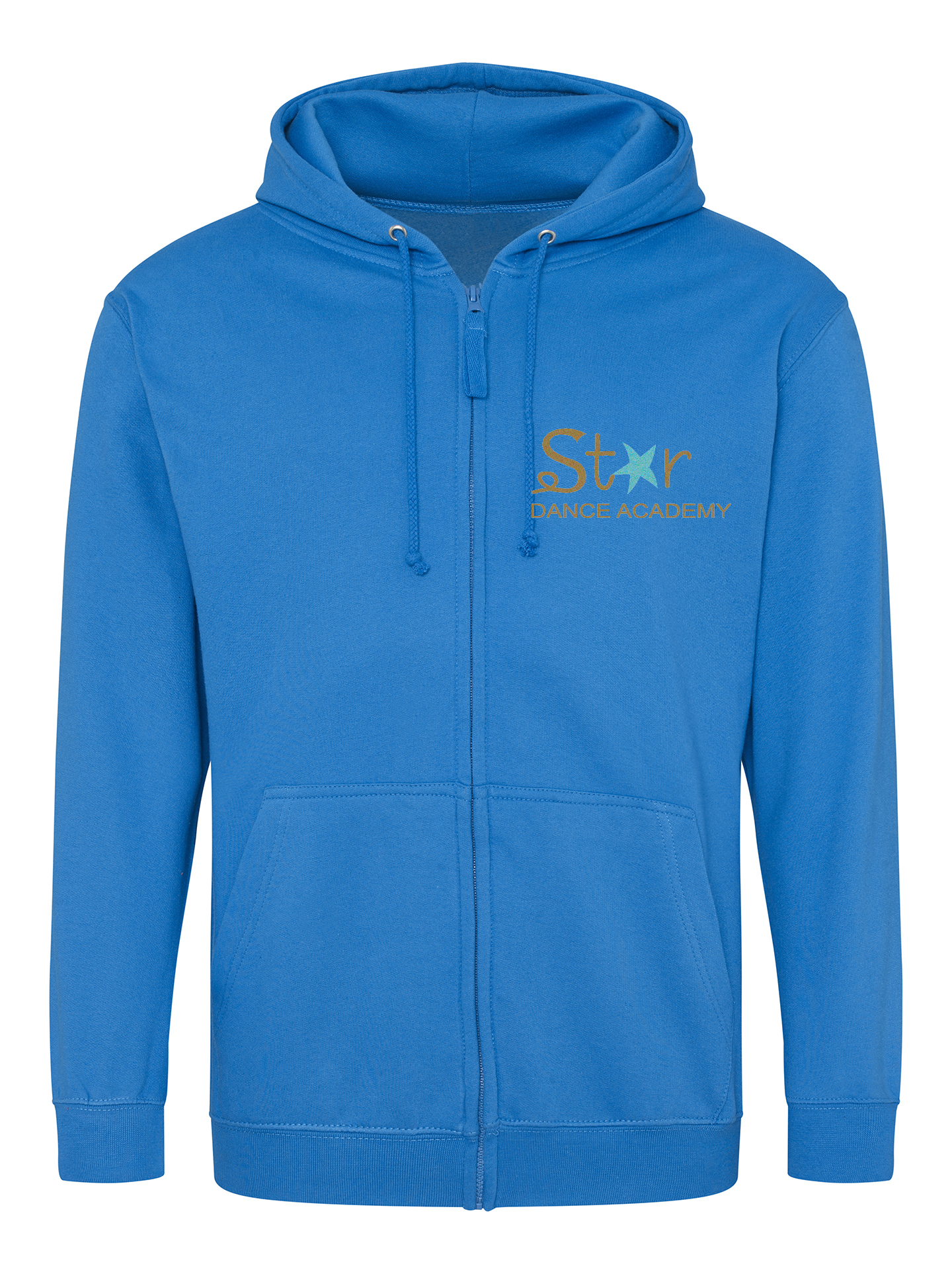 Star Dance Academy Sapphire Blue Zipped Hoodie - Image 2