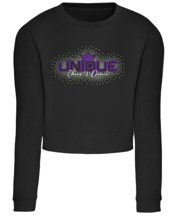 Unique Cheer And Dance Cropped Sweatshirt