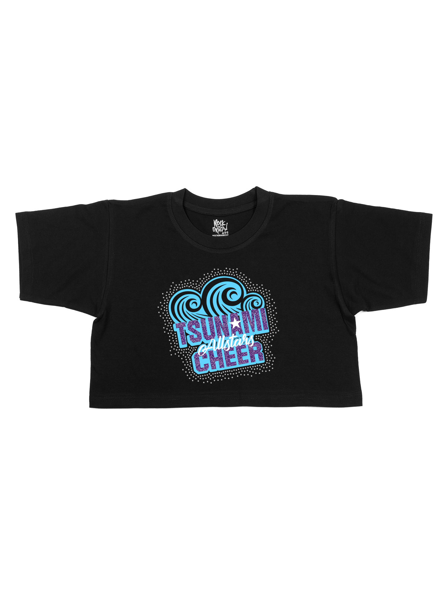 Tsunami Allstars Cheerleading Cropped T-Shirt
