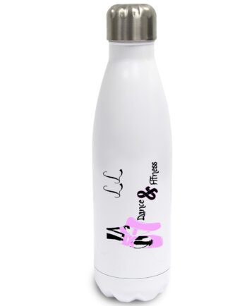 LL Dance And Fitness Tall White Water Bottle