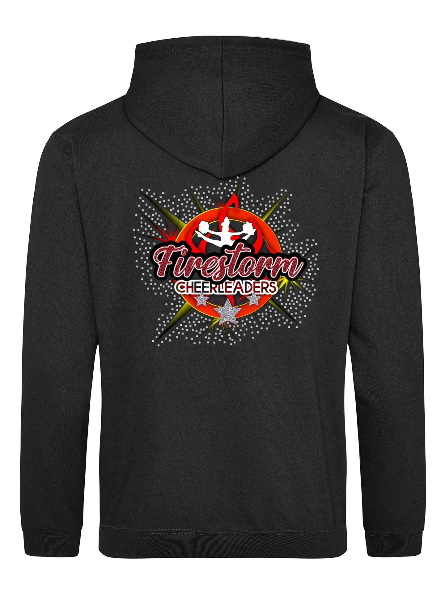 Firestorm Cheerleaders Zipped Hoodie - Image 2