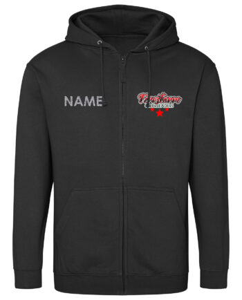 Firestorm Cheerleaders Zipped Hoodie