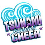 Tsunami Allstars Cheerleading logo