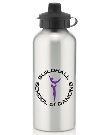 Guildhall School Of Dancing Silver Water Bottle