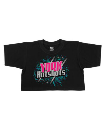York Hotshots Cheer And Dance Cropped T-Shirt