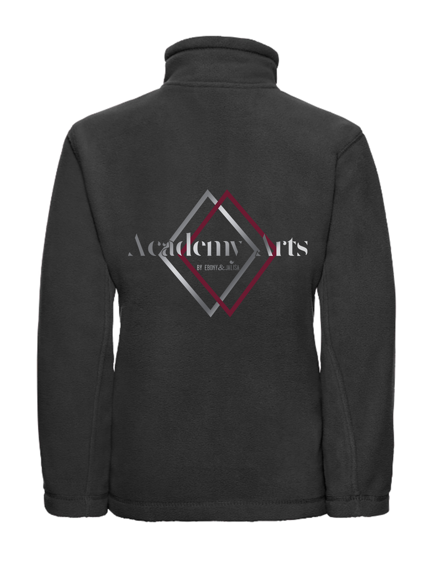 Academy Arts By Ebony & Jalisa Embroidered Full Zip Fleece