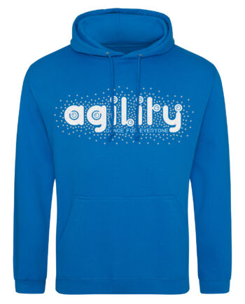 Agility Dance Glitter & Rhinestone Pullover Hoodie