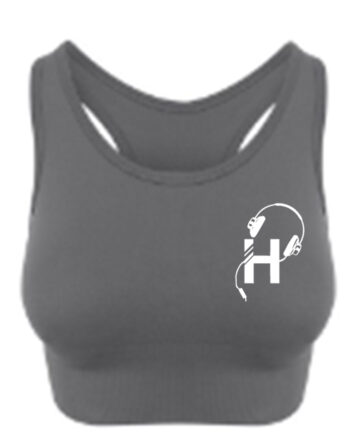 Holly's School of Dance Grey Sports Bra