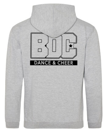 BDC Heather Grey Rec Zipped Hoodie