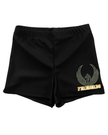 Firebirds Cheerleading Rhinestone Lycra Shorts