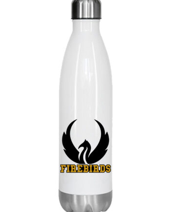 Firebirds Cheerleading White Water Bottle