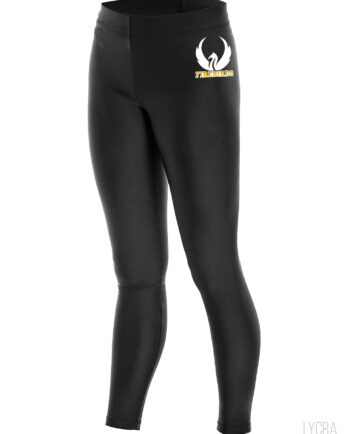 Firebirds Cheerleading Print Lycra Leggings