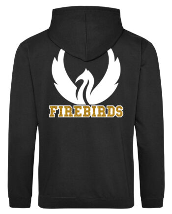 Firebirds Cheerleading Print Pullover Hoodie