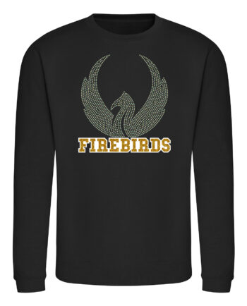 Firebirds Cheerleading Rhinestone Sweatshirt
