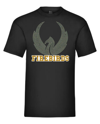 Firebirds Cheerleading Rhinestone T-Shirt