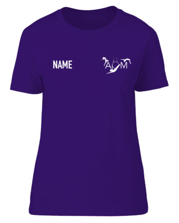 Academy Of Movement Ladies Fitted T-Shirt - Staff