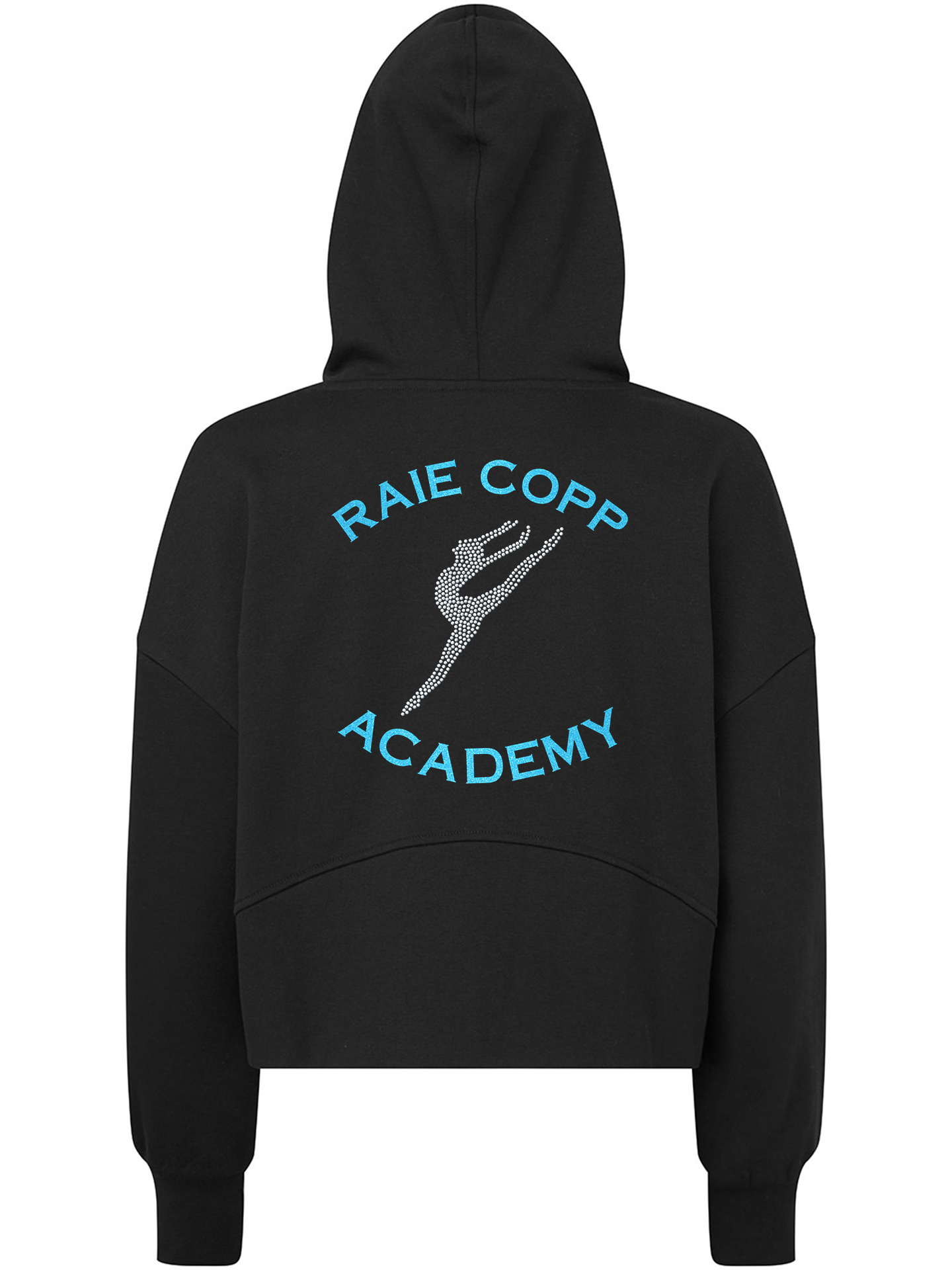Raie Copp Academy 1/2 Zip Oversized Hoodie