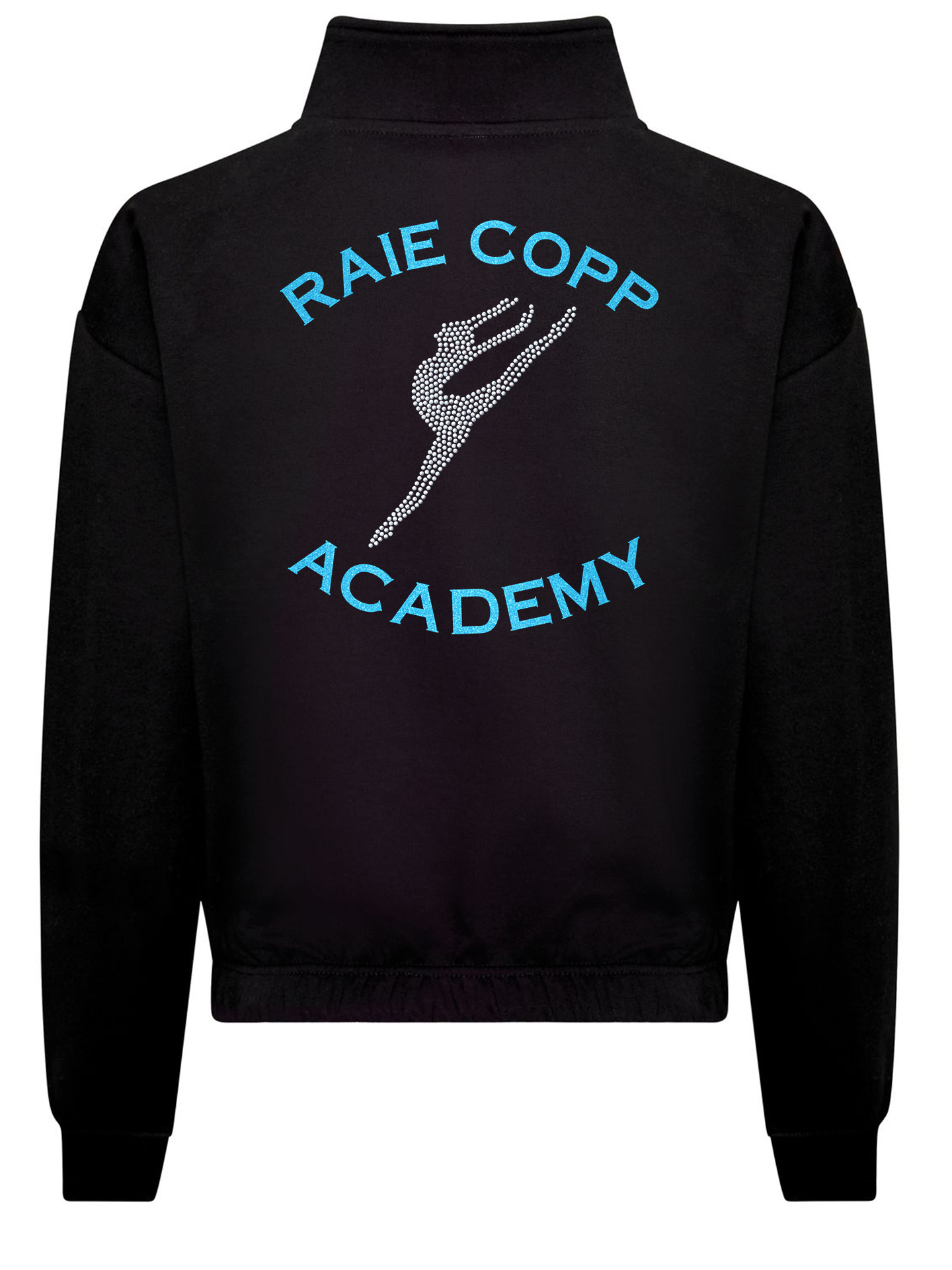 Raie Copp Academy Women's Cropped 1/4 Zip Sweat