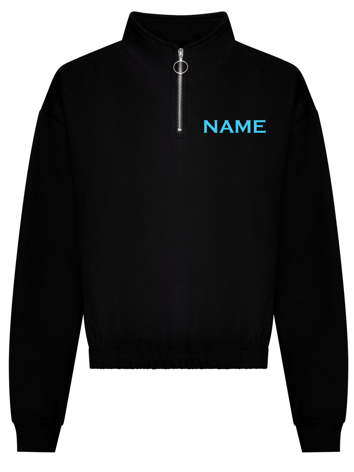 Raie Copp Academy Women's Cropped 1/4 Zip Sweat - Image 2
