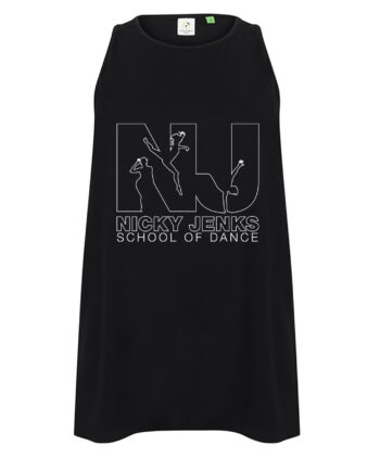 Nicky Jenks School Of Dance Teachers Range Open Back Vest