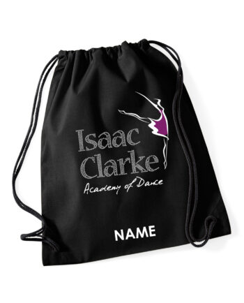 Isaac-Clarke Academy Of Dance Cotton Gym Sack