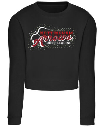 Nottingham Arrows Cheerleading Cropped Sweatshirt