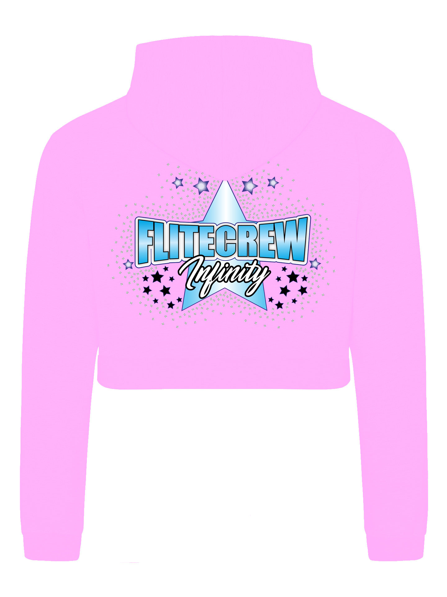 Flitecrew Infinity Cropped Hoodie