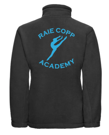 Raie Copp Academy Embroidered Full Zip Fleece