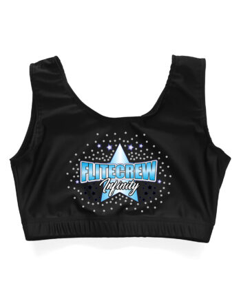 Flitecrew Infinity Lycra Crop Top