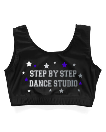 Step by Step Dance Studio Lycra Crop Top
