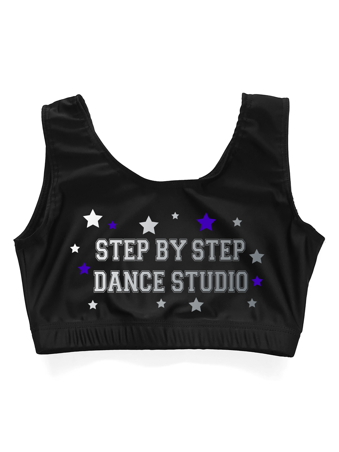 Step by Step Dance Studio Lycra Crop Top